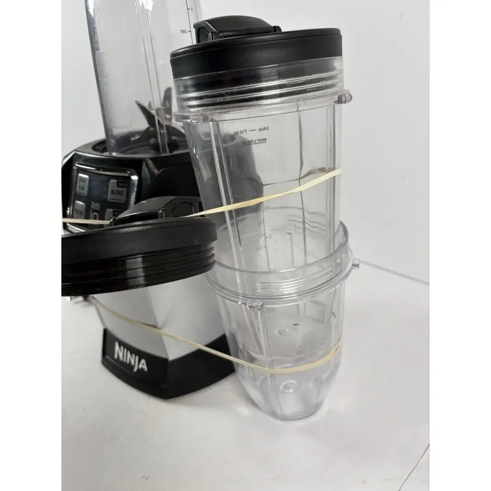 Nutri Ninja Pro BL480 30 Auto IQ Blender 1000W Base Blade 3 Cups Black